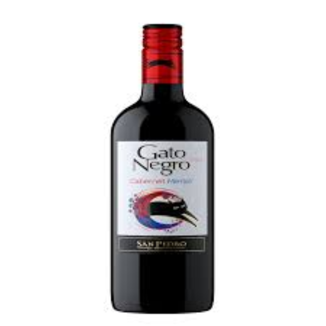GATO NEGRO CAB SAUV MERLOT 750ML
